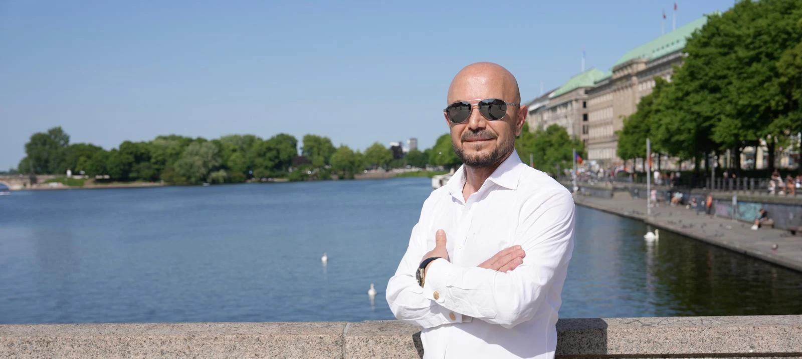 Hamburg · An der Alster — Erdal Öztürk